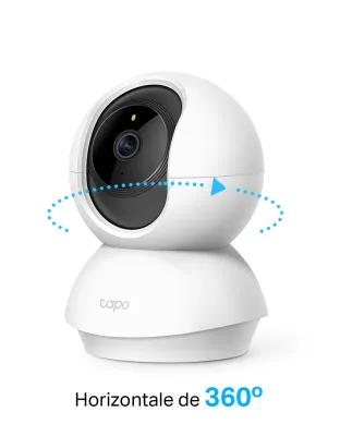 Caméra de Surveillance Intérieure 2K 3MP Connectée 360° - Tapo C210