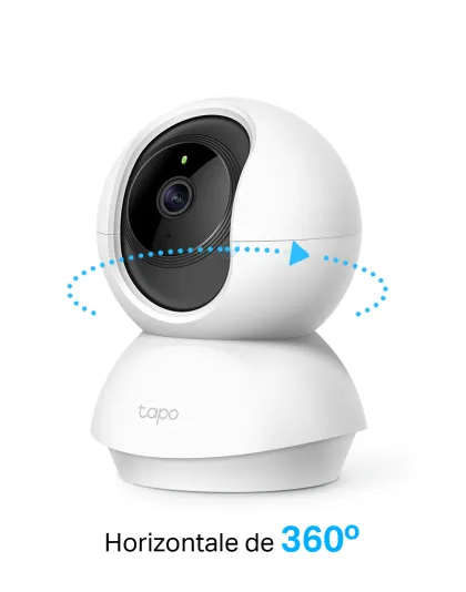 Caméra de Surveillance Intérieure 2K 3MP Connectée 360° - Tapo C210