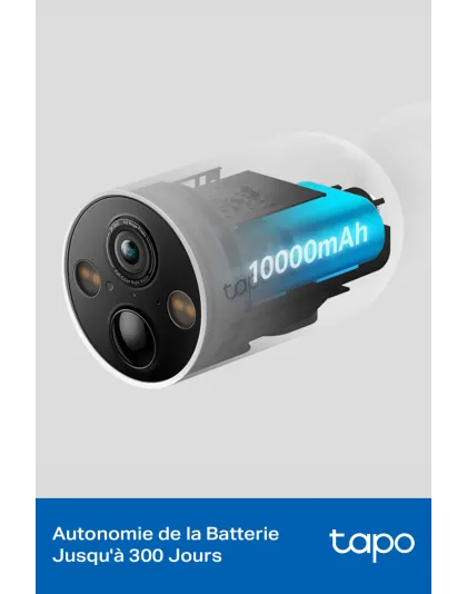 Caméra de Surveillance Extérieure 2K QHD IP66- Tapo C425