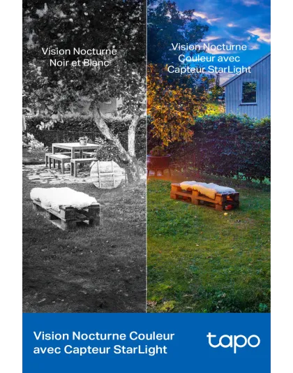 Caméra de Surveillance Extérieure 2K QHD IP66- Tapo C425