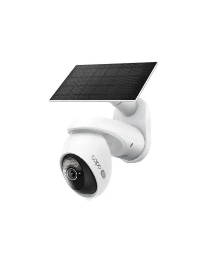 Caméra de Surveillance Solaire 4K Ultra HD IP65 &amp; 360° - Tapo C660 kit