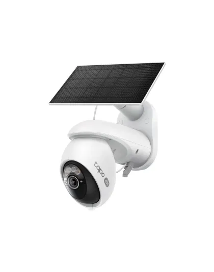 Caméra de Surveillance Solaire 4K Ultra HD IP65 &amp; 360° - Tapo C660 kit